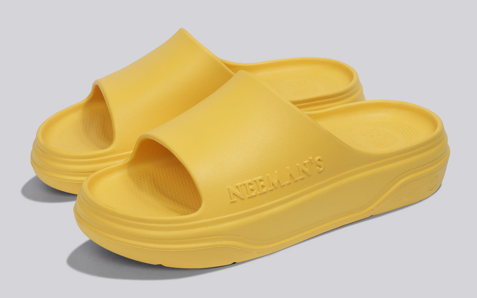 Cushers Slides For Women : Yellow
