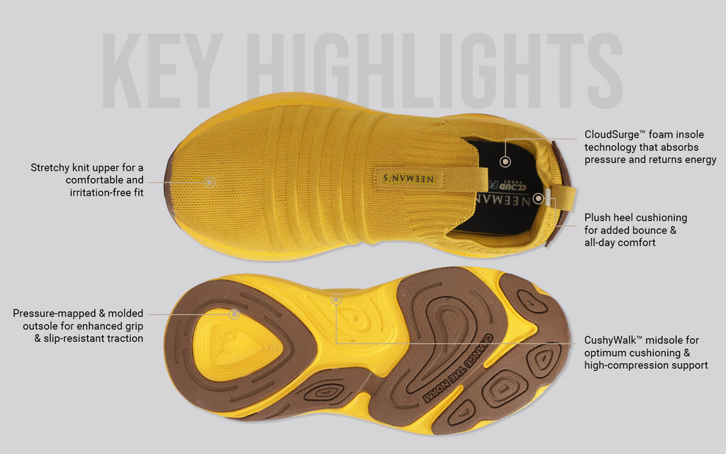 Begin Walk Breeze For Men : Yellow