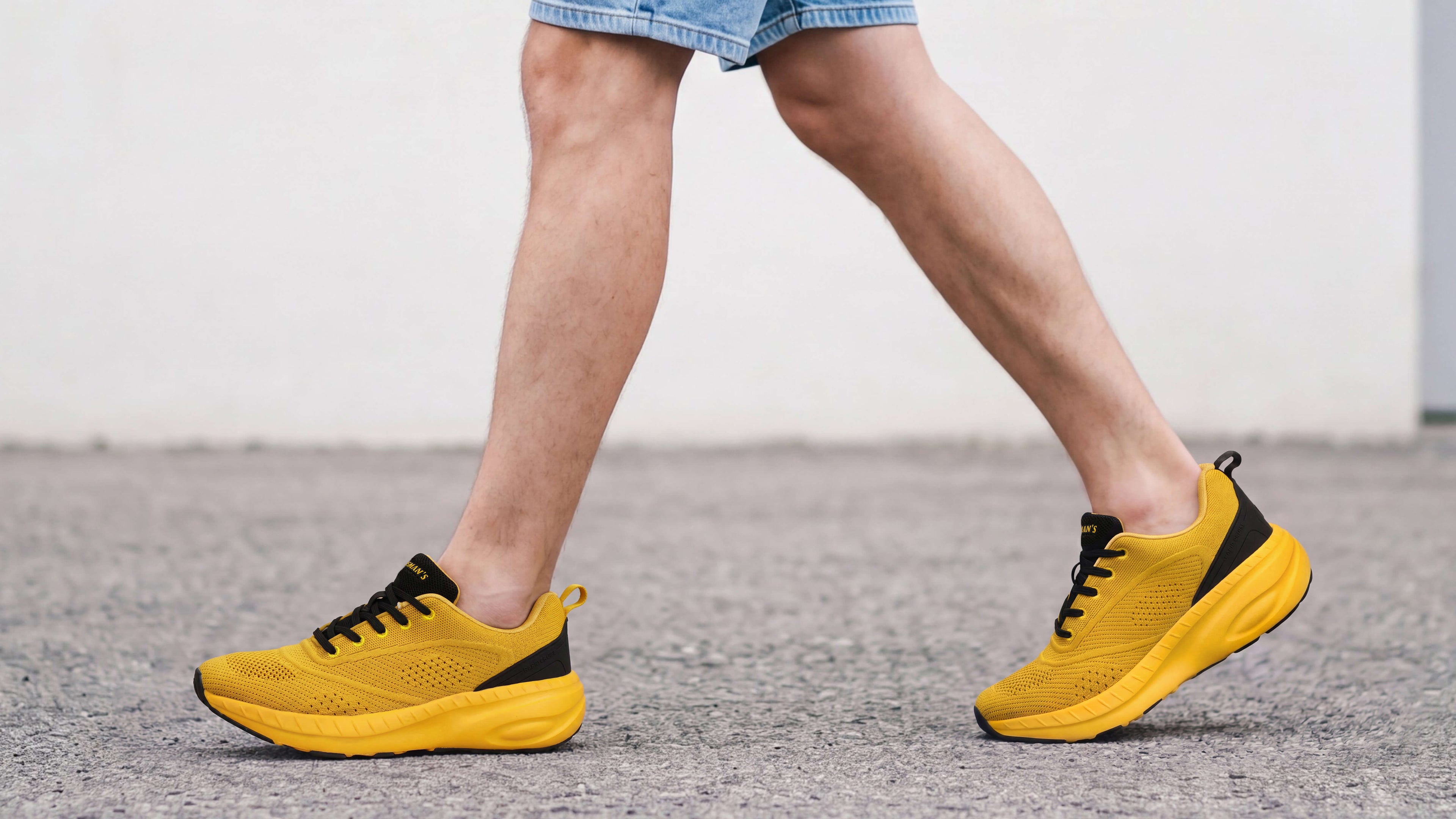 Begin Walk Flow For Men : Yellow
