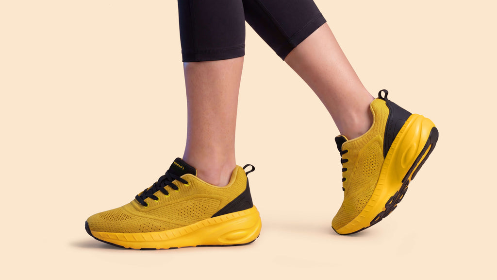 Begin Walk Flow For Women : Yellow