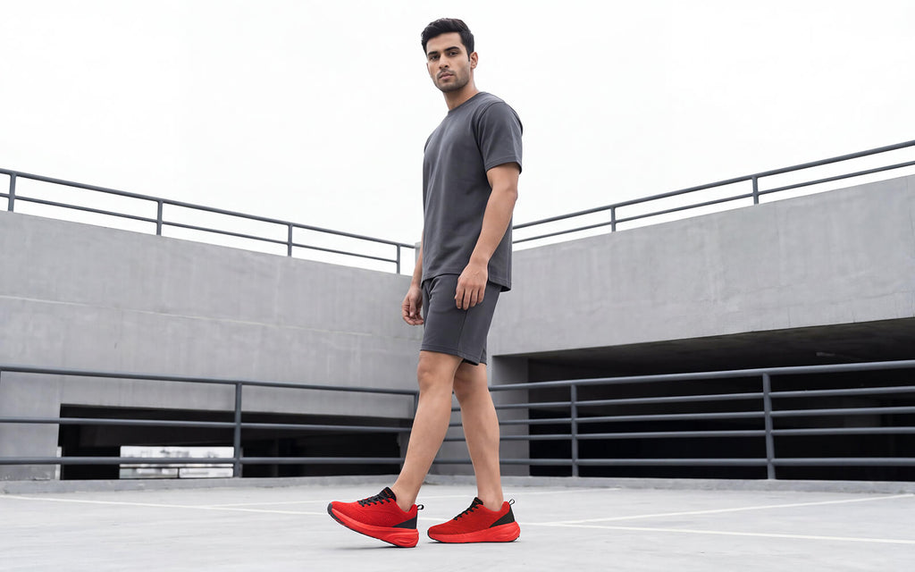 Begin Walk Flow For Men : Red