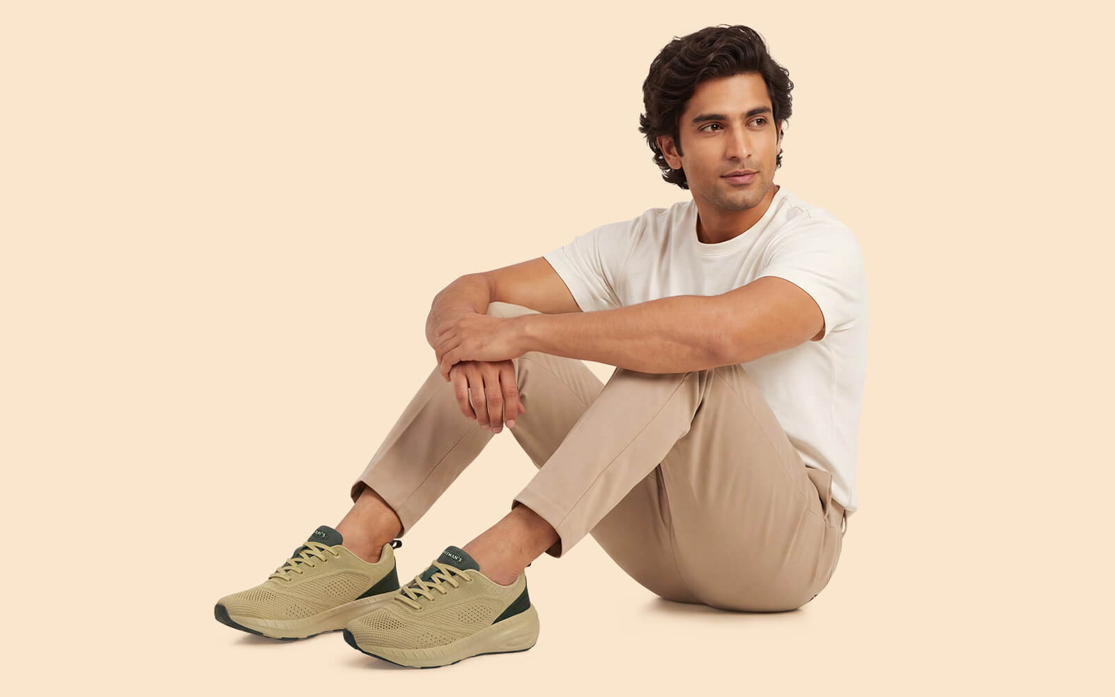 Begin Walk Flow For Men : Ecru