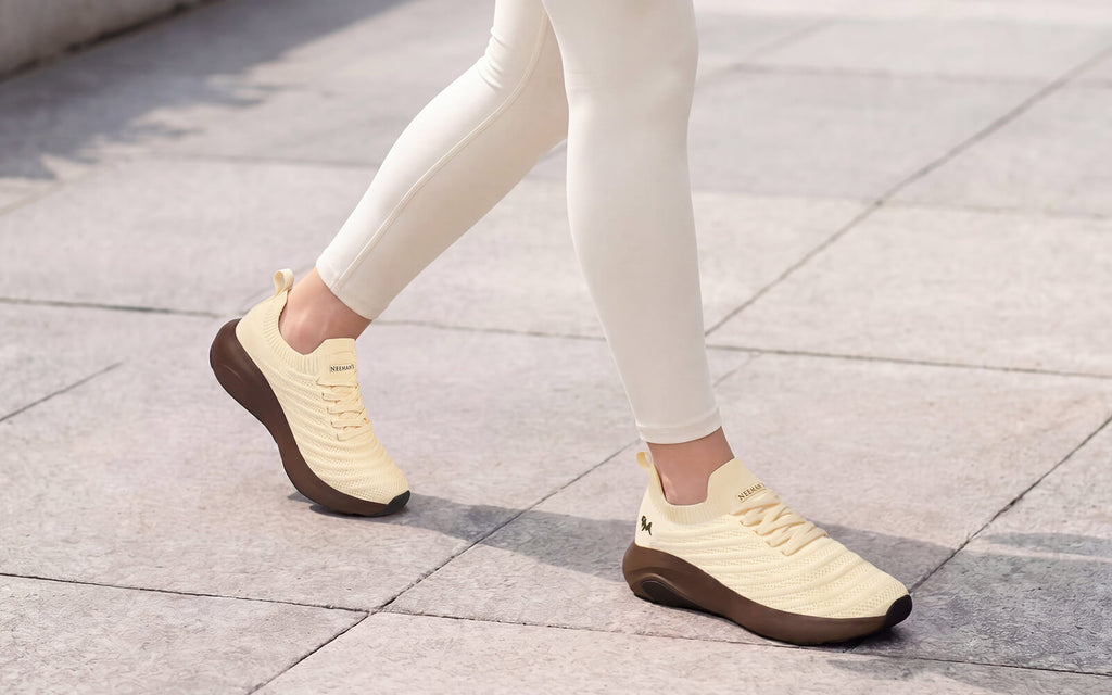 Begin Walk Glide For Women : Ivory Brown