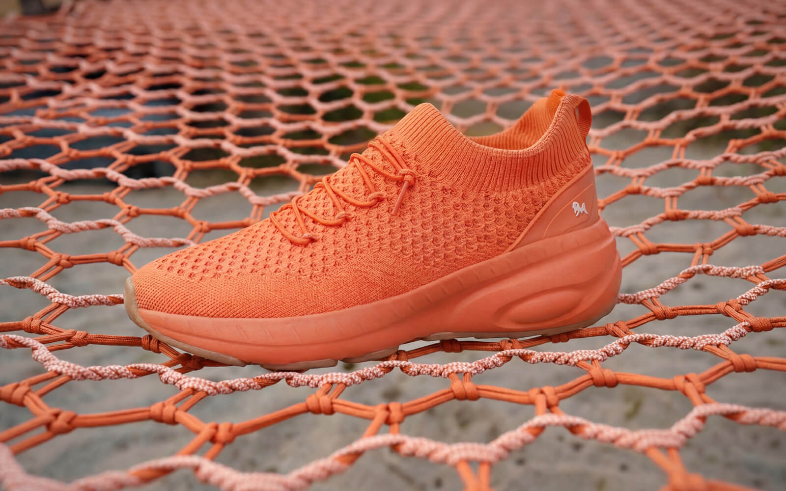 Begin Walk Soothe Lace Ups for Women : Orange