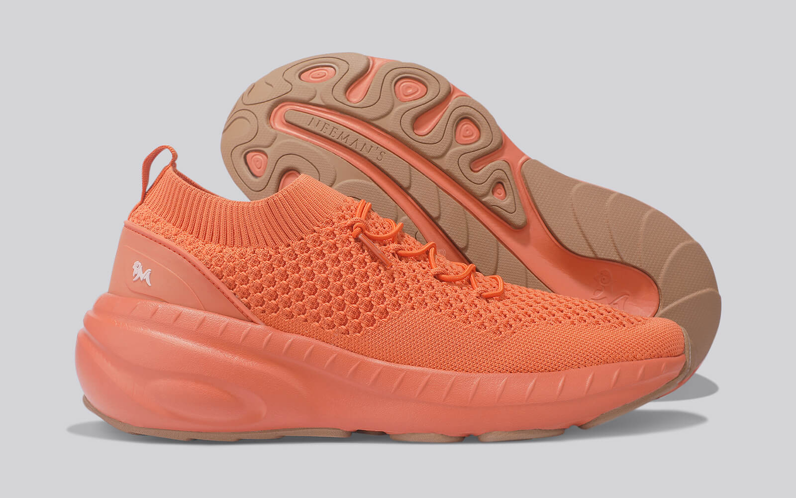 Begin Walk Soothe Lace Ups for Women : Orange