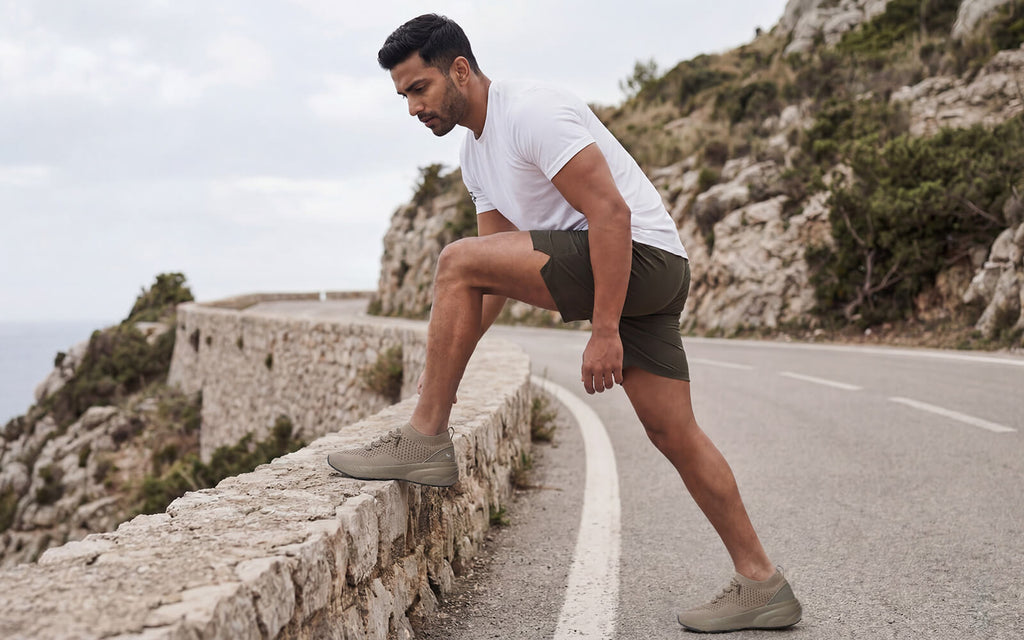 Begin Walk Soothe Lace Ups for Men : Goat