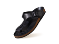 Cork Thong Sandals : Black