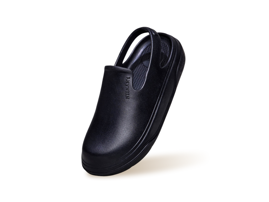 Cushers Clogs For Women : Black
