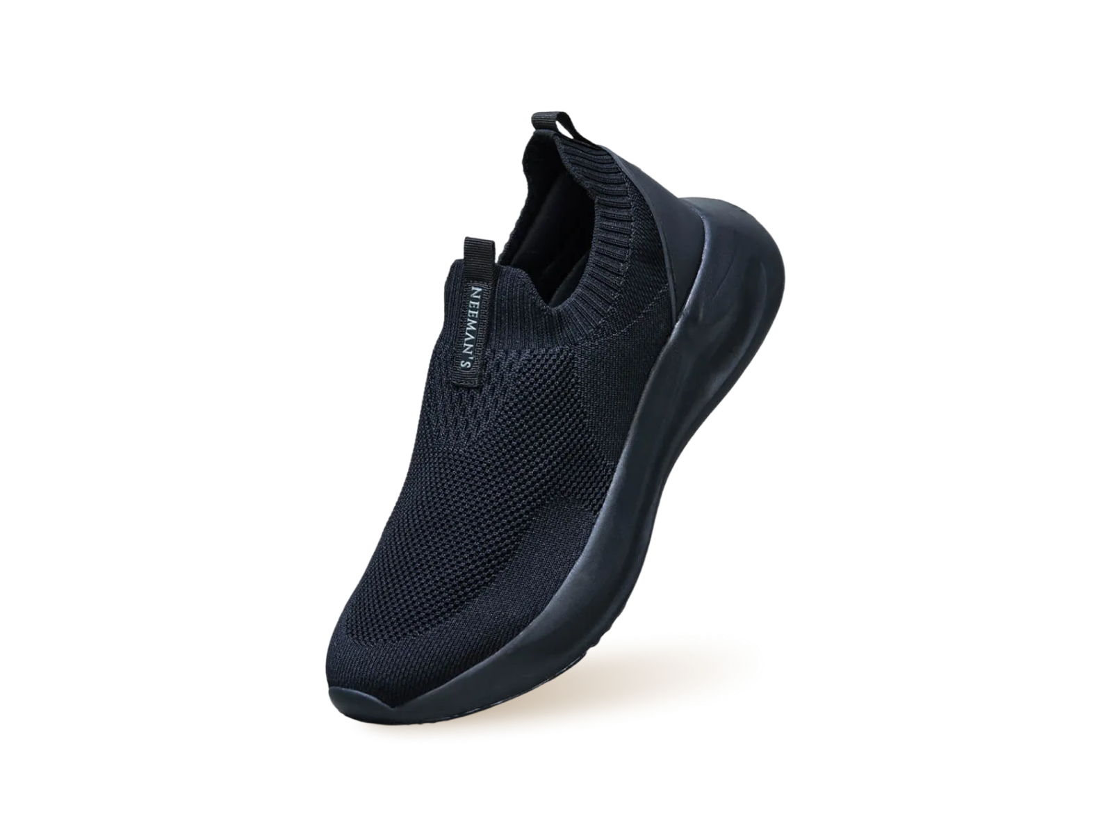 Flex Rib Slip Ons : Black