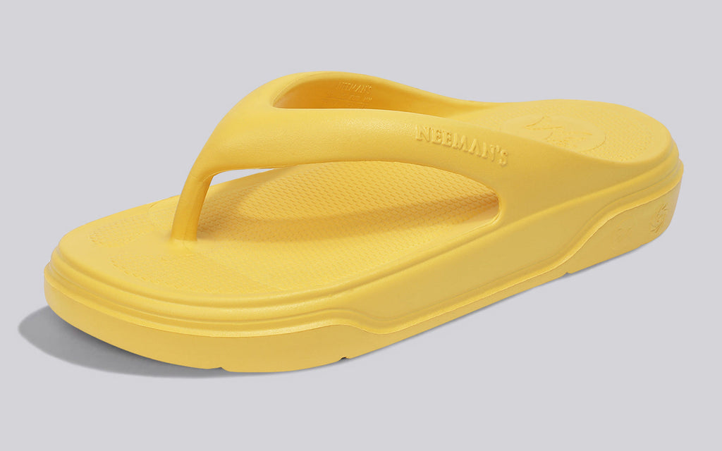 Cushers Flips For Men : Yellow