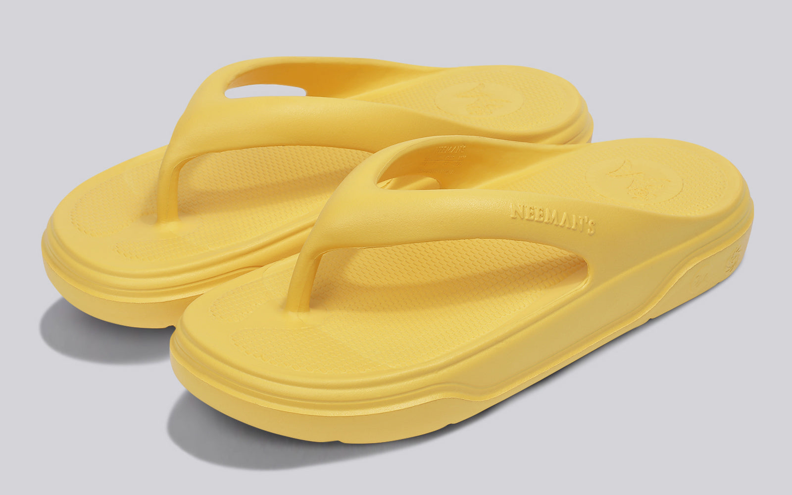 Cushers Flips For Men : Yellow