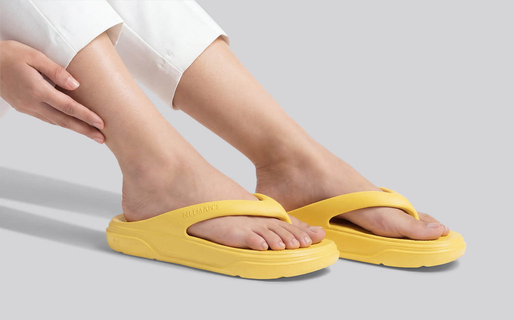 Cushers Flips For Women : Yellow