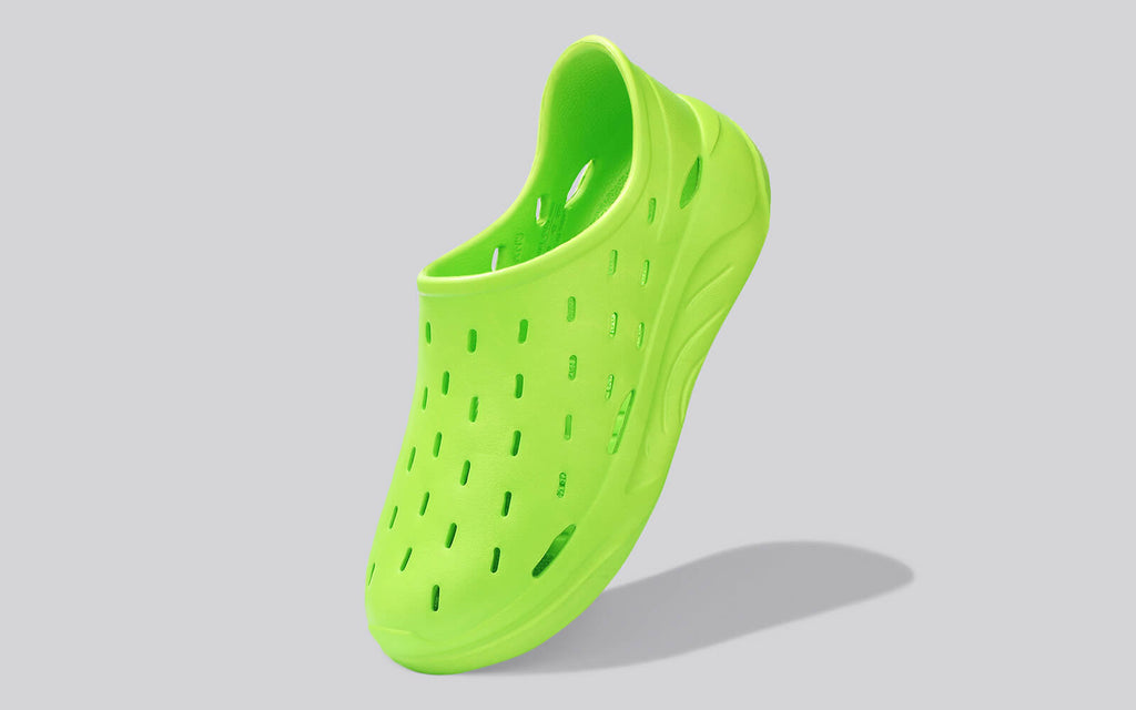 Cushers Rainscape Clogs For Men : Neon