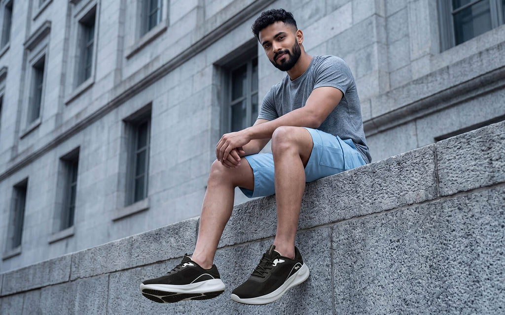 DuoForm Sneakers for Men : Black