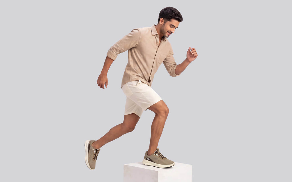 DuoForm Sneakers for Men : Ecru