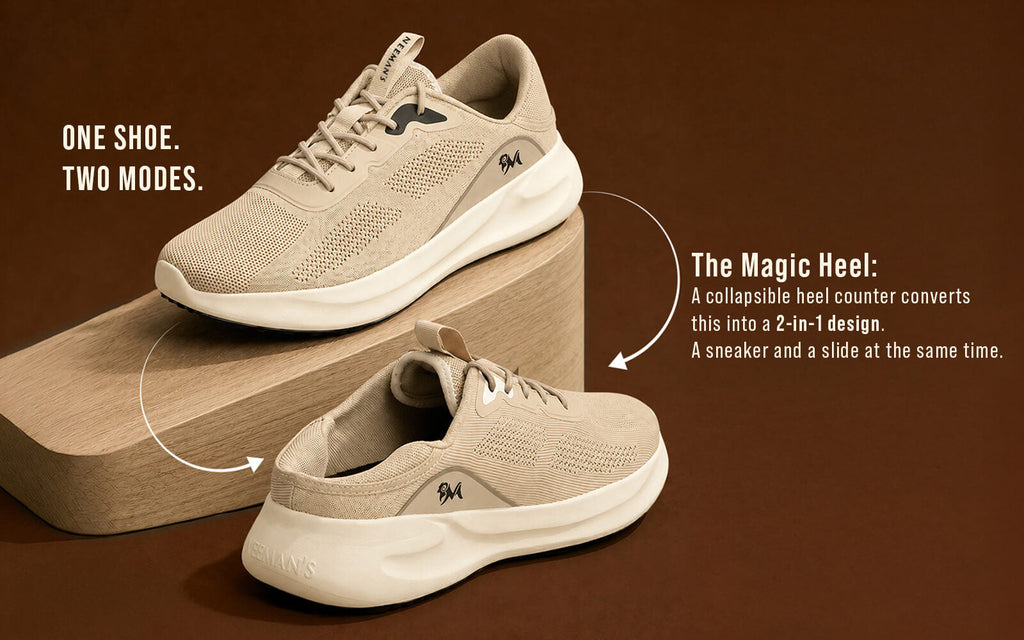 DuoForm Sneakers for Men : Ivory