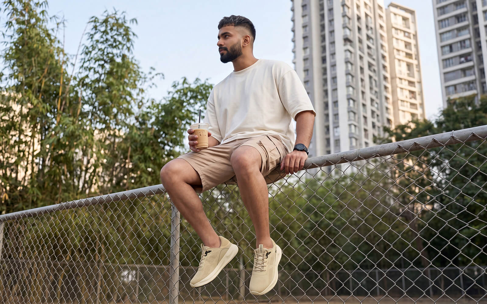 DuoForm Sneakers for Men : Ivory