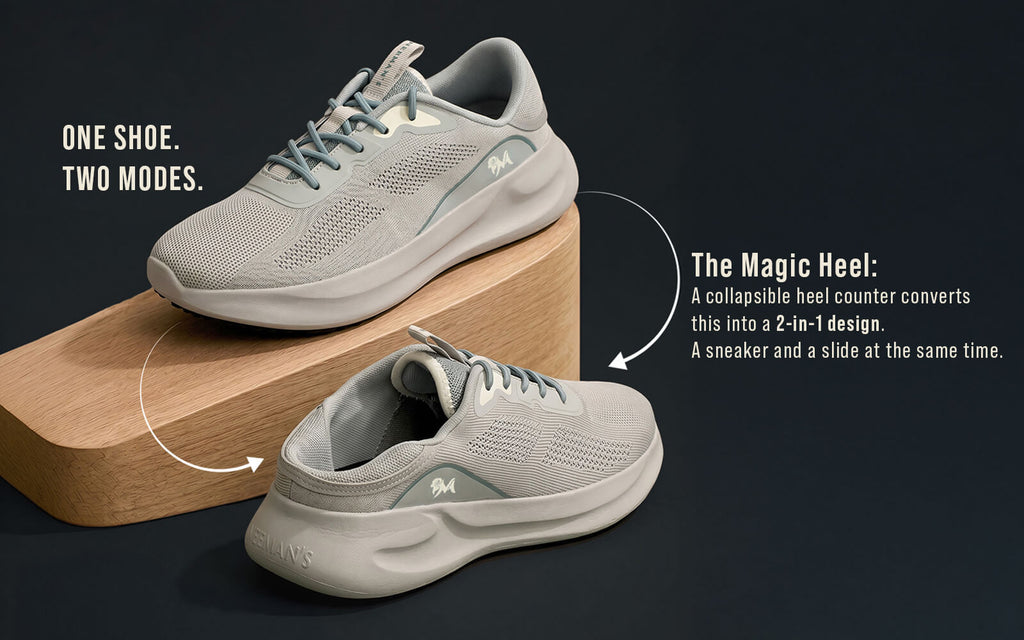 DuoForm Sneakers for Men : Grey