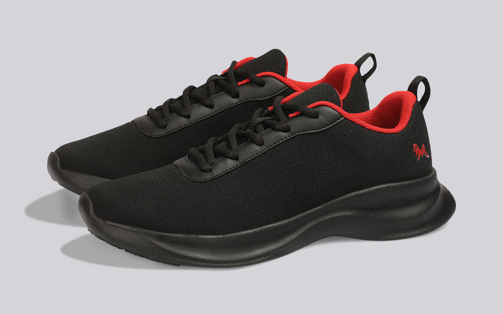 Everyday Routine Sneakers For Men : Black