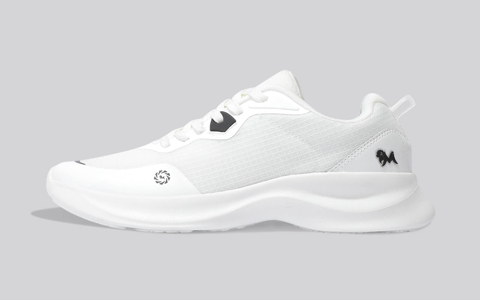 Grid Rush Sneakers For Women : White