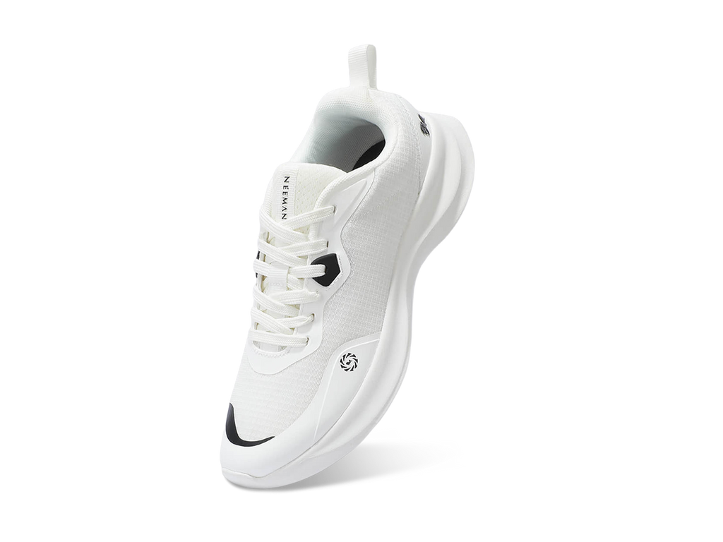 Grid Rush Sneakers For Women : White