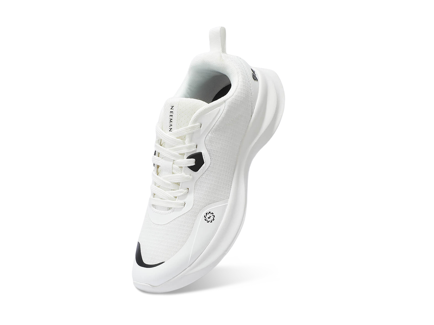Grid Rush Sneakers For Men : White