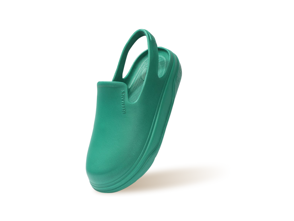 Cushers Clogs For Women : Pepper Green