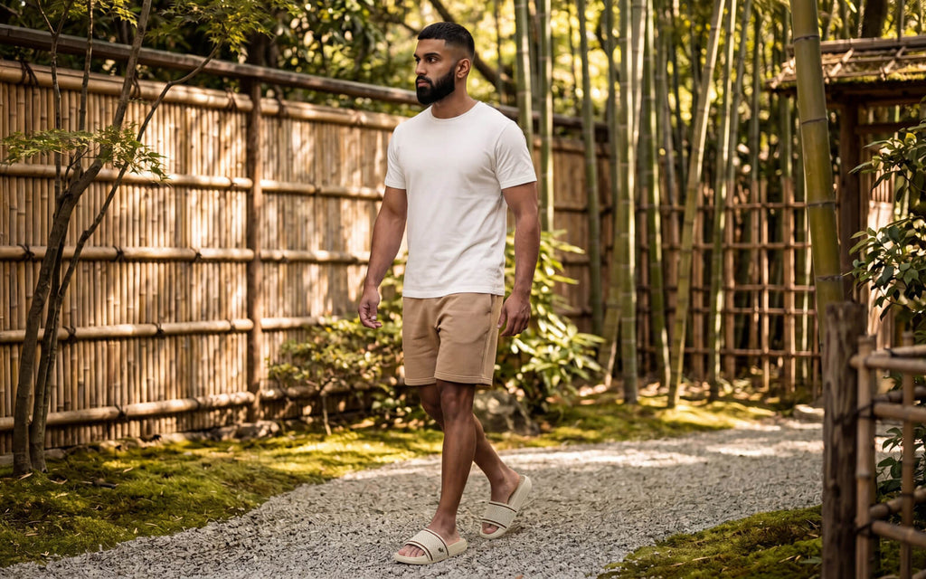 High Sprout Knitro Slides For Men : Ivory