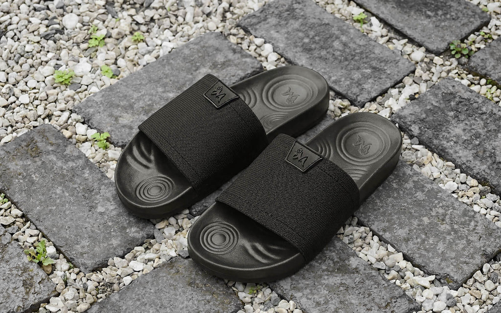 High Sprout Glideway Slides For Men : Black