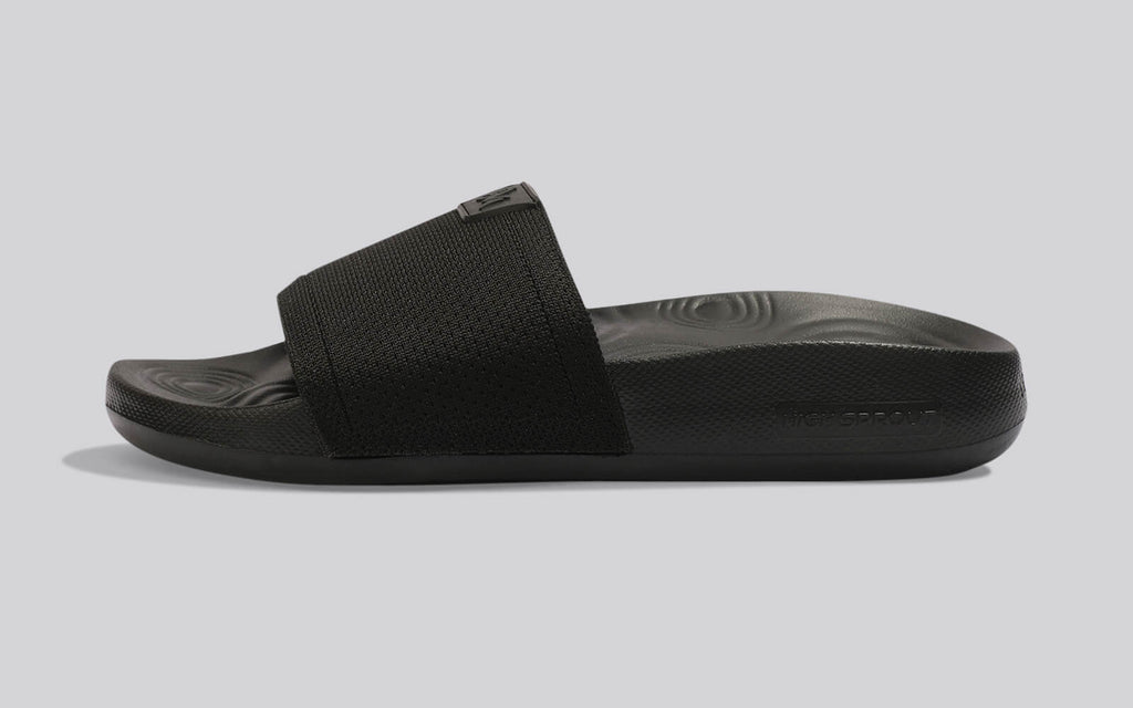 High Sprout Glideway Slides For Men : Black