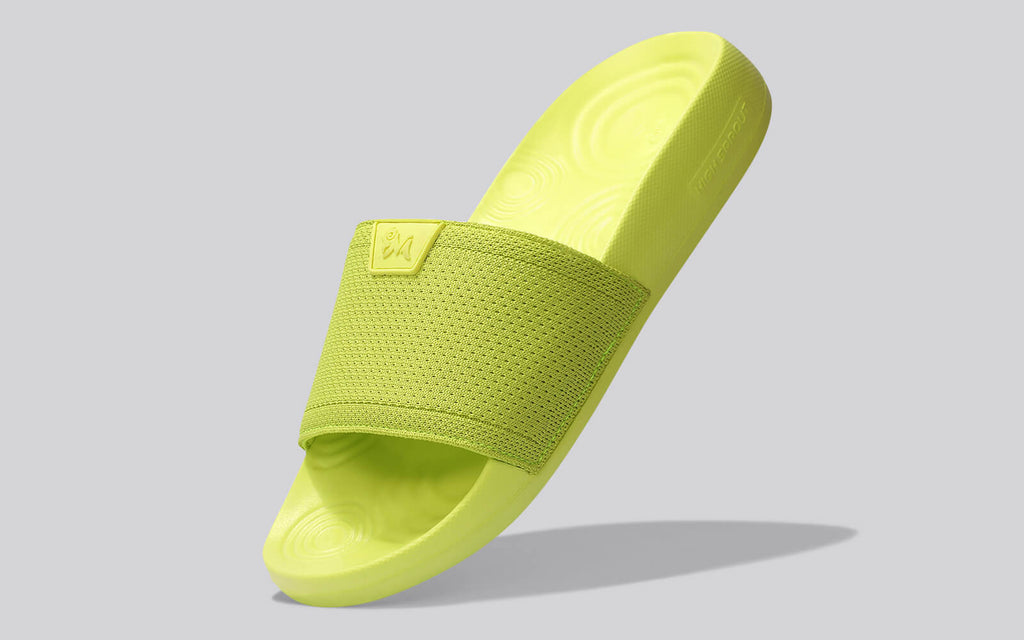 High Sprout Glideway Slides For Men : Lime