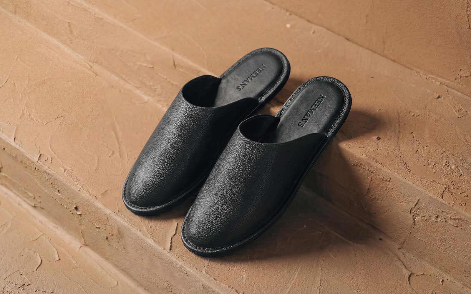 Lounge Mules For Men : Black