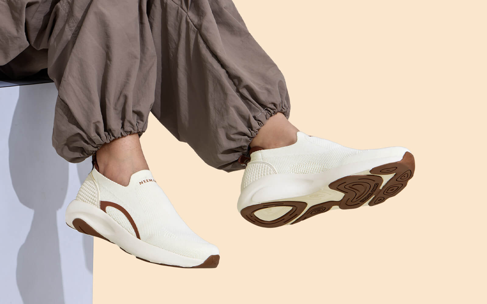 Begin Walk Ease For Men : Ivory