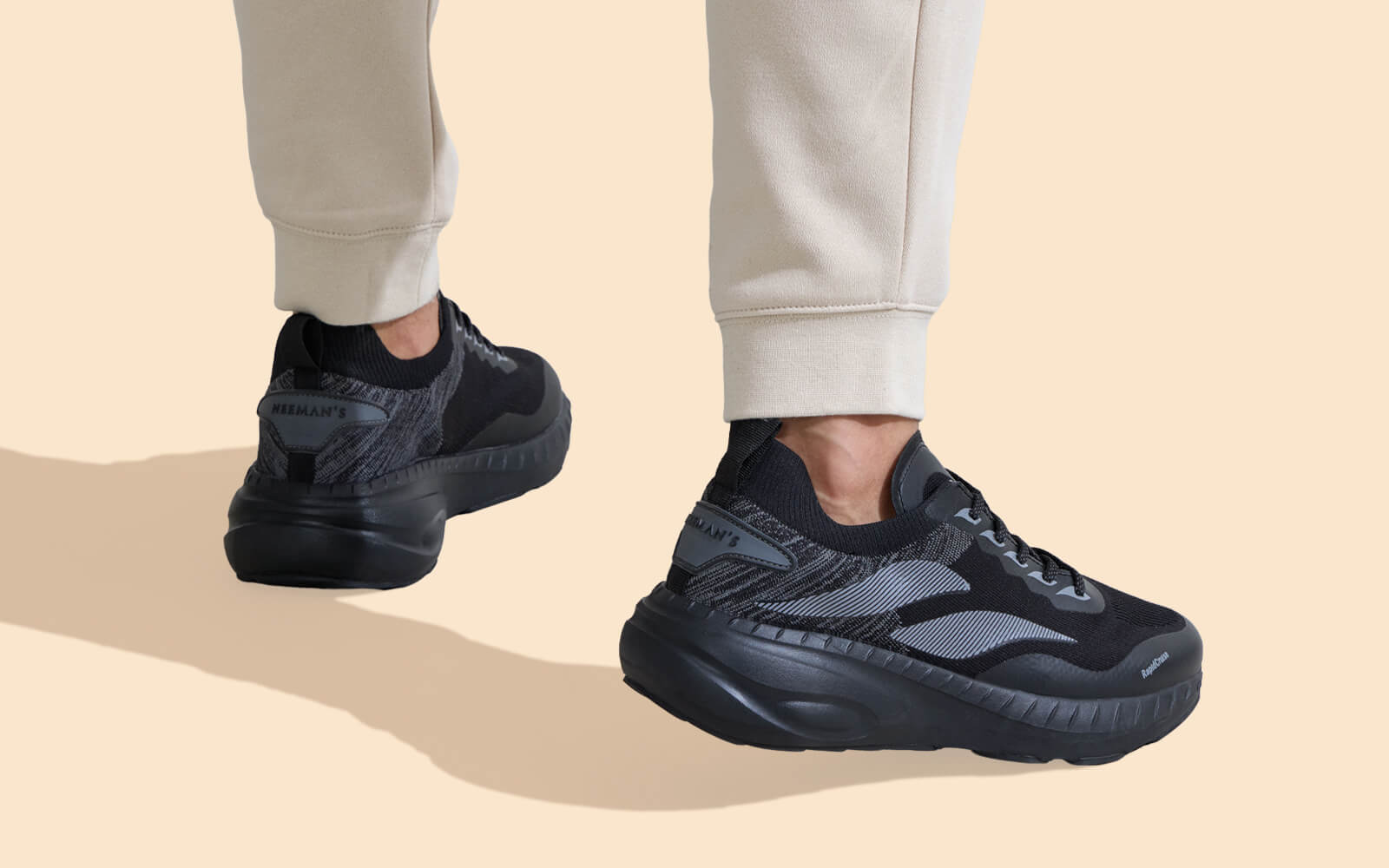 Begin Walk Pulse For Men : Black