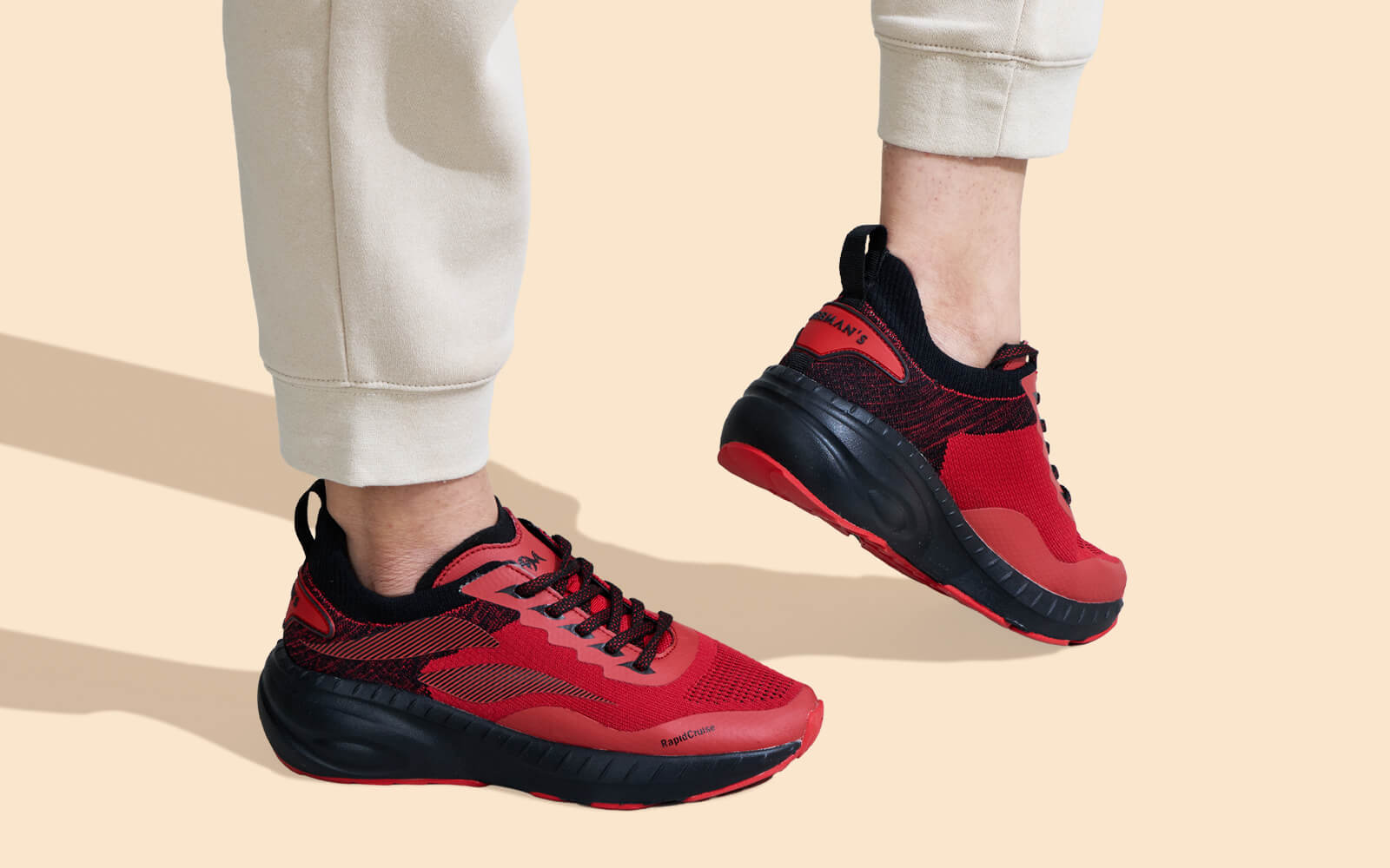 Begin Walk Pulse For Women : Red