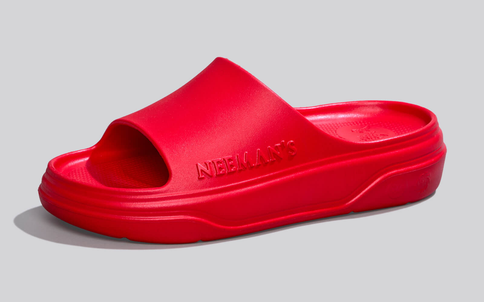 Cushers Slides For Women : Red