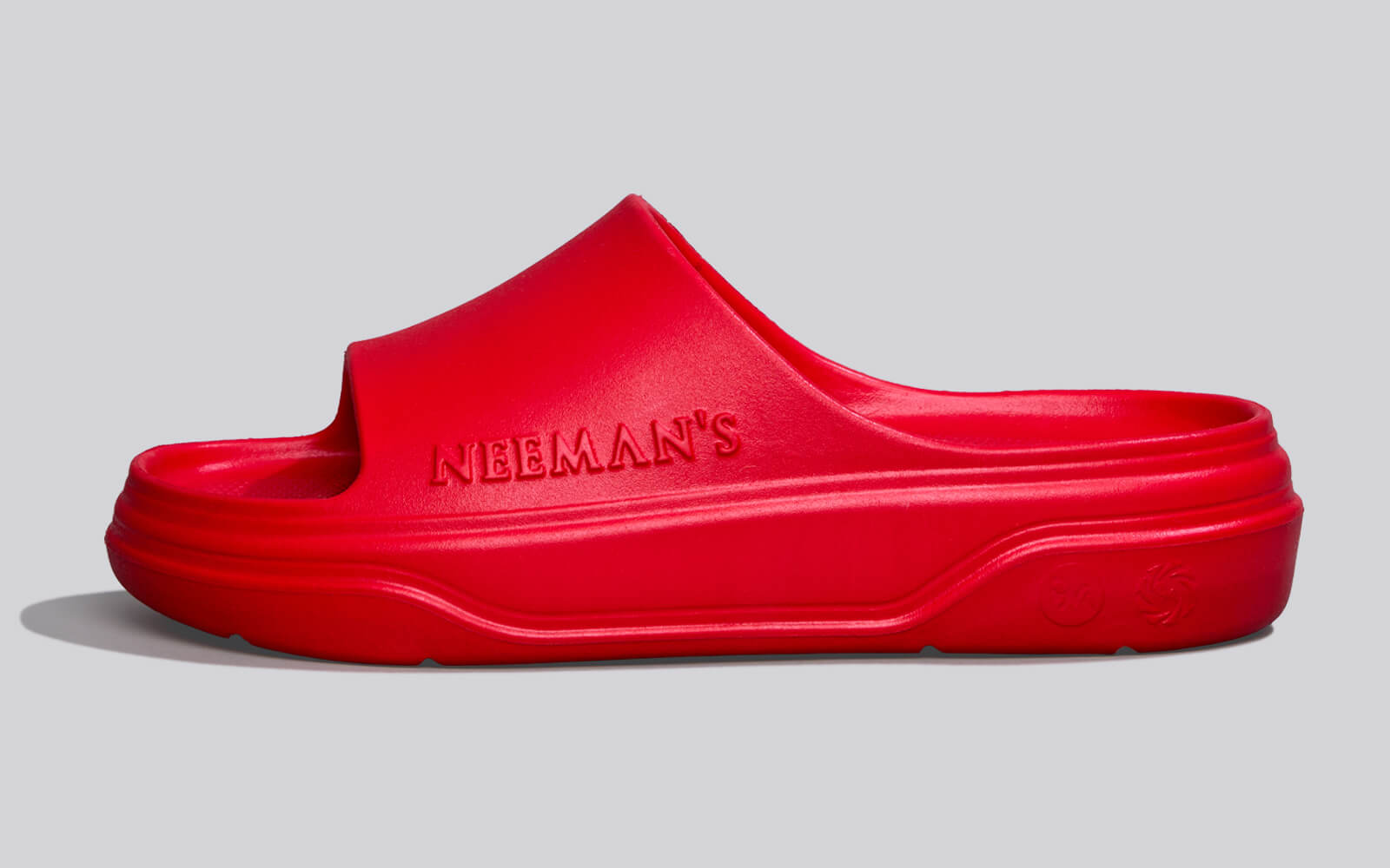 Cushers Slides For Men : Red