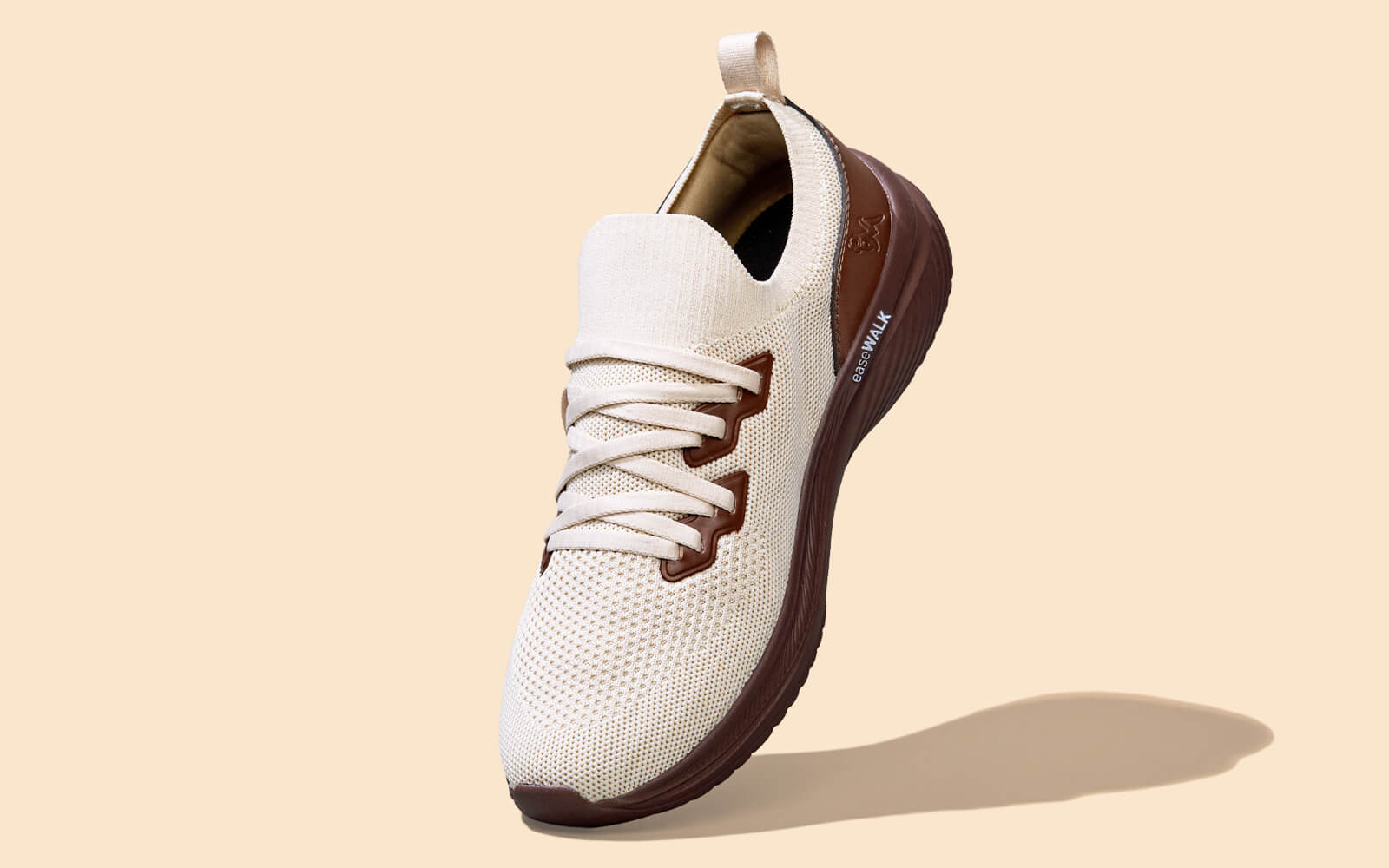 Ease Walk Snug : Ivory Brown