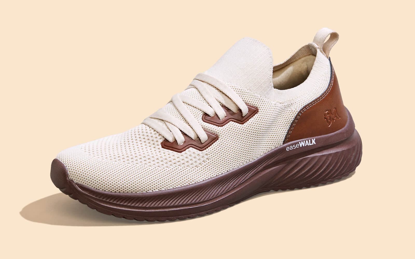 Ease Walk Snug : Ivory Brown