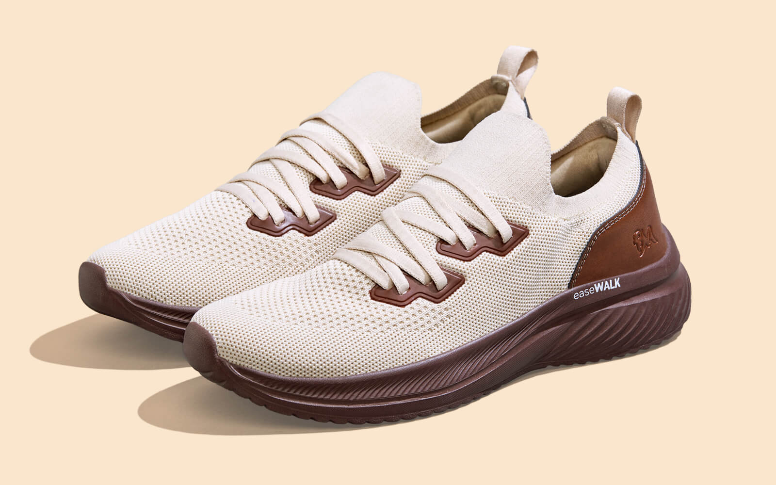 Ease Walk Snug : Ivory Brown