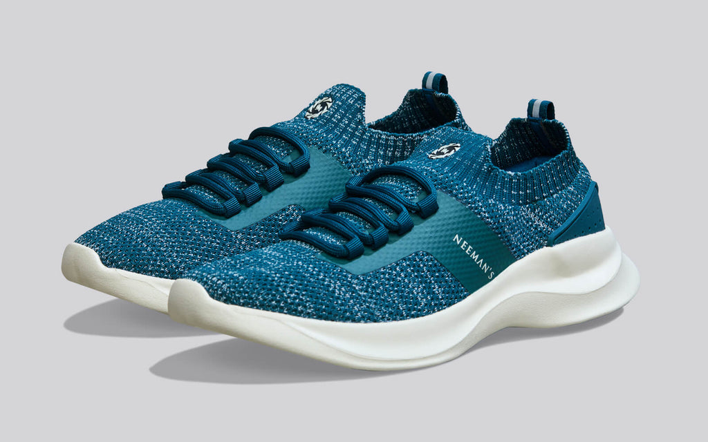 Fuse Knit Sneakers : Teal
