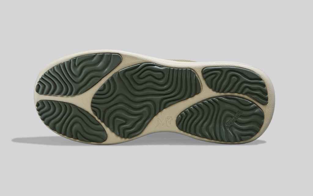 Flex Rib Slip Ons : Olive