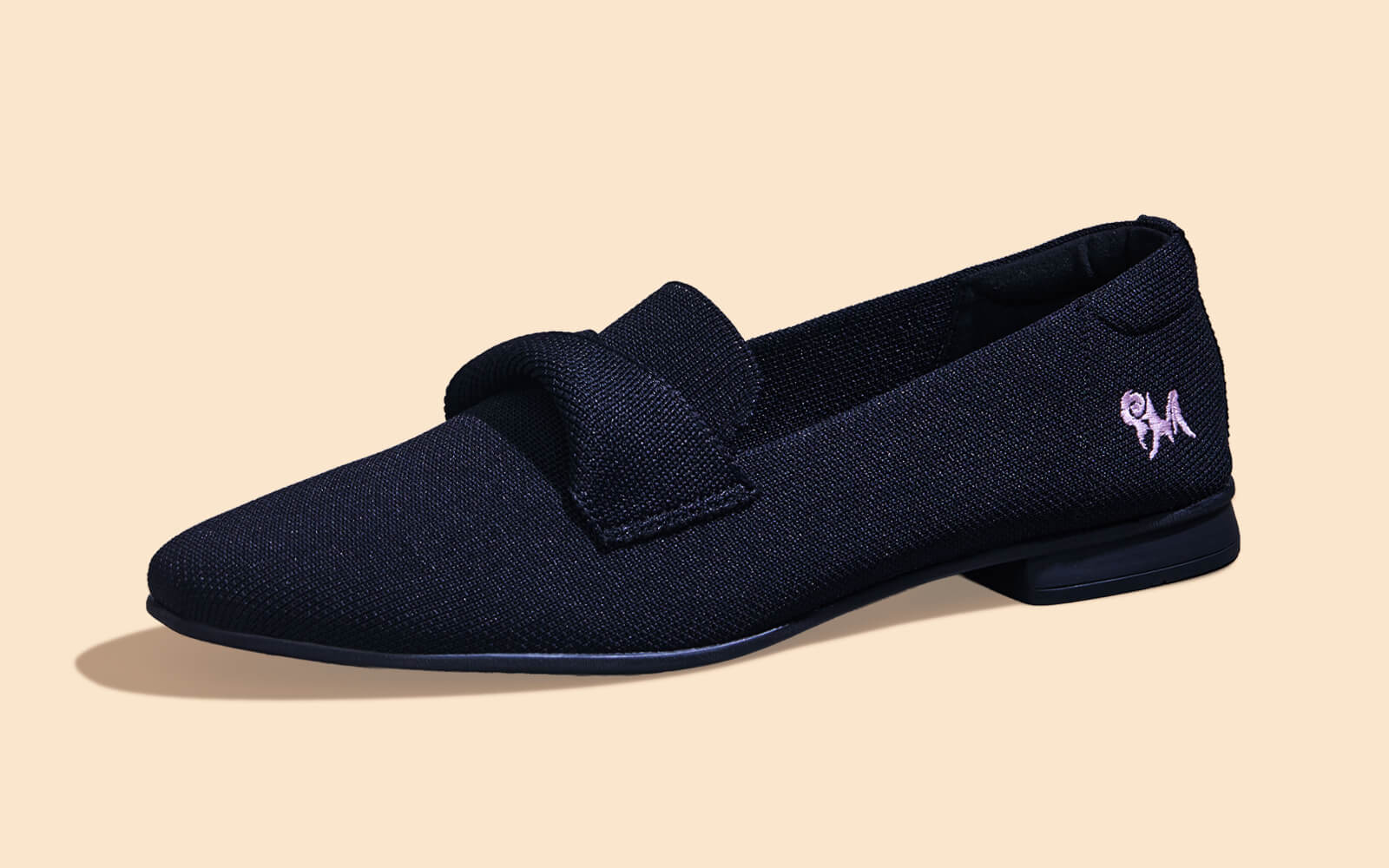 Knit Grace Loafers For Women : Black