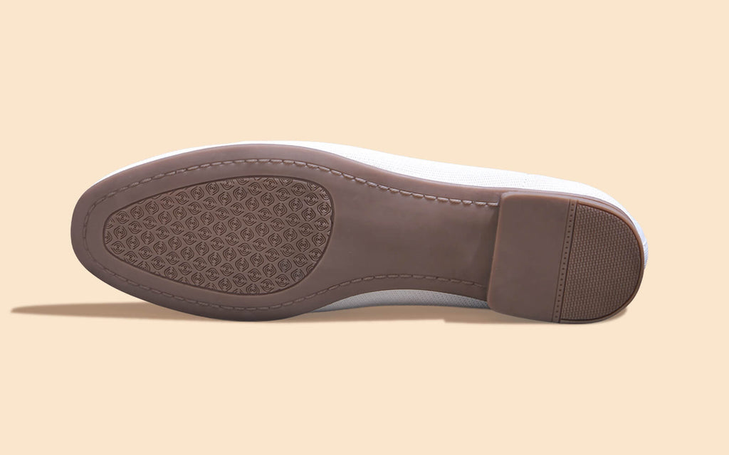 Knit Grace Loafers For Women : Ivory