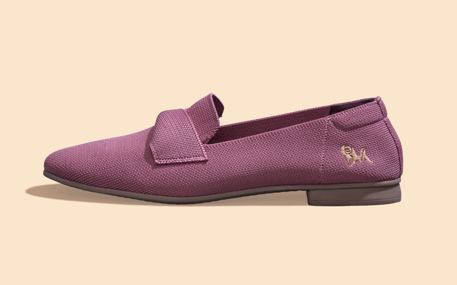 Knit Grace Loafers For Women : Rose
