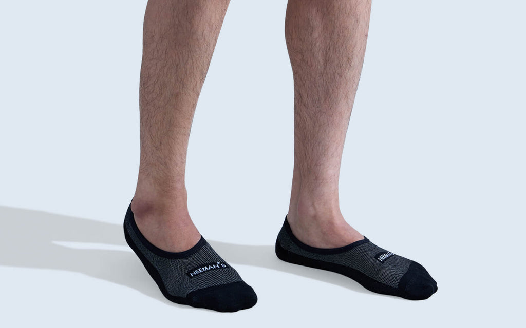 Low-Cut Ankle Socks : Black Olive Grey (Pack of 3)