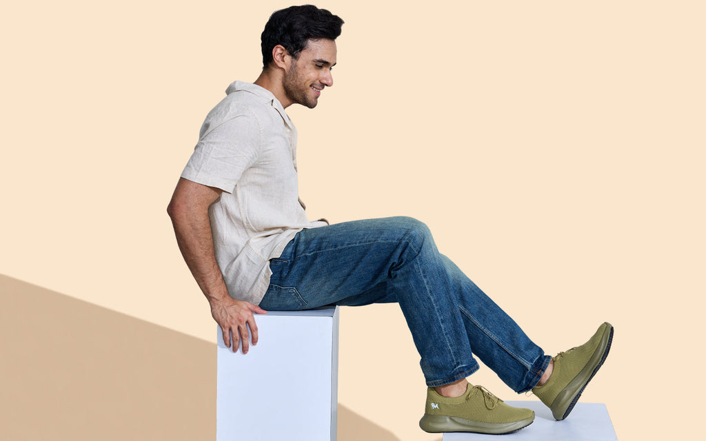 ReLive Knit Sneakers Renew : Olive