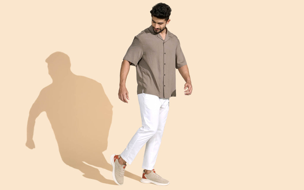 The Knit Strides : Ivory