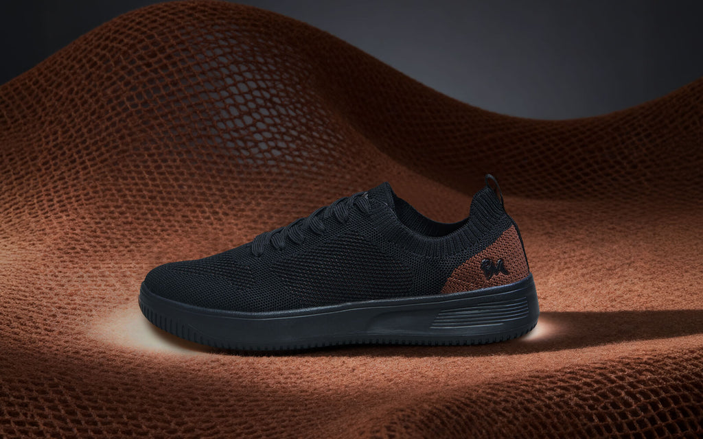 Casual Court Sneakers For Women : Black