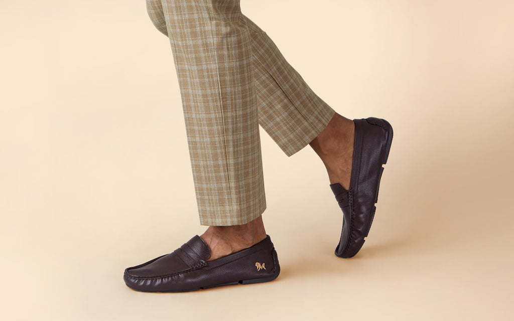 Dress Loafers : Brown